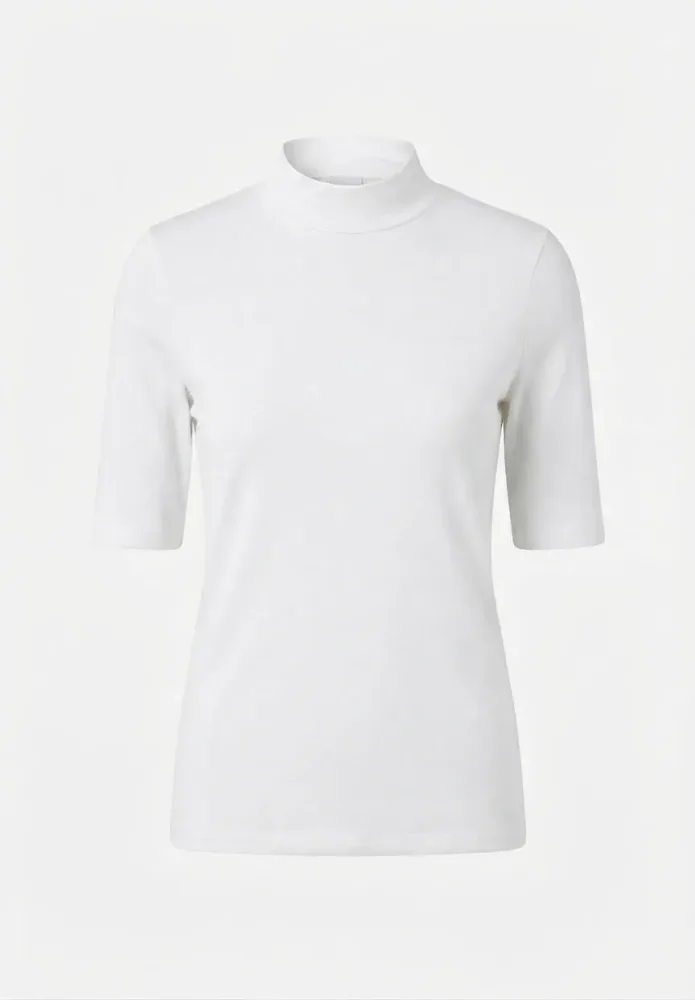 Seidel Moden Stehkragenshirt im hüftlangen Schnitt, MADE IN GERMANY