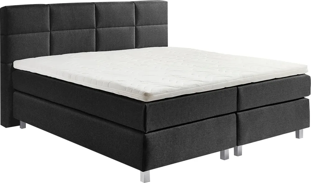 Westfalia Schlafkomfort Boxspringbett wahlweise mit Kaltschaum-Topper