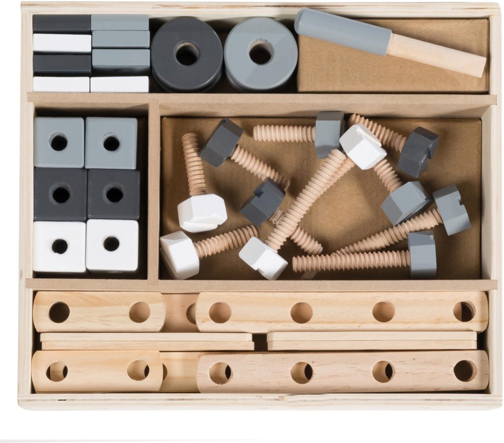 Roba Konstruktionsspielzeug, »Holzbaukasten, 48 tlg.«