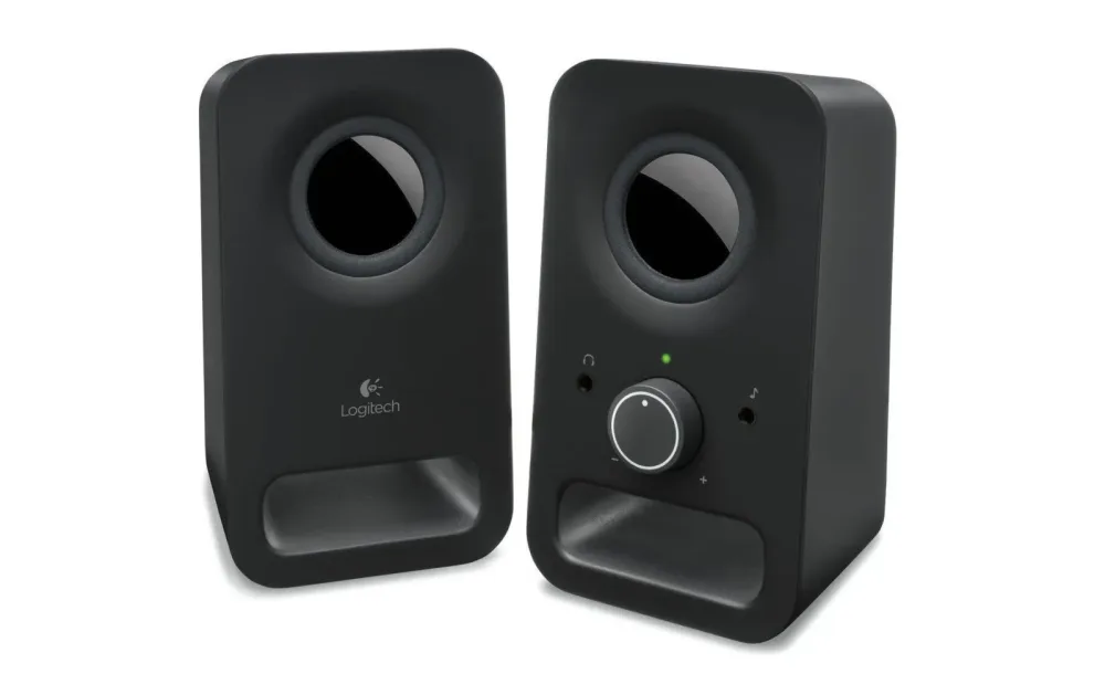Logitech PC-Lautsprecher Z150 Schwarz 2 Stück