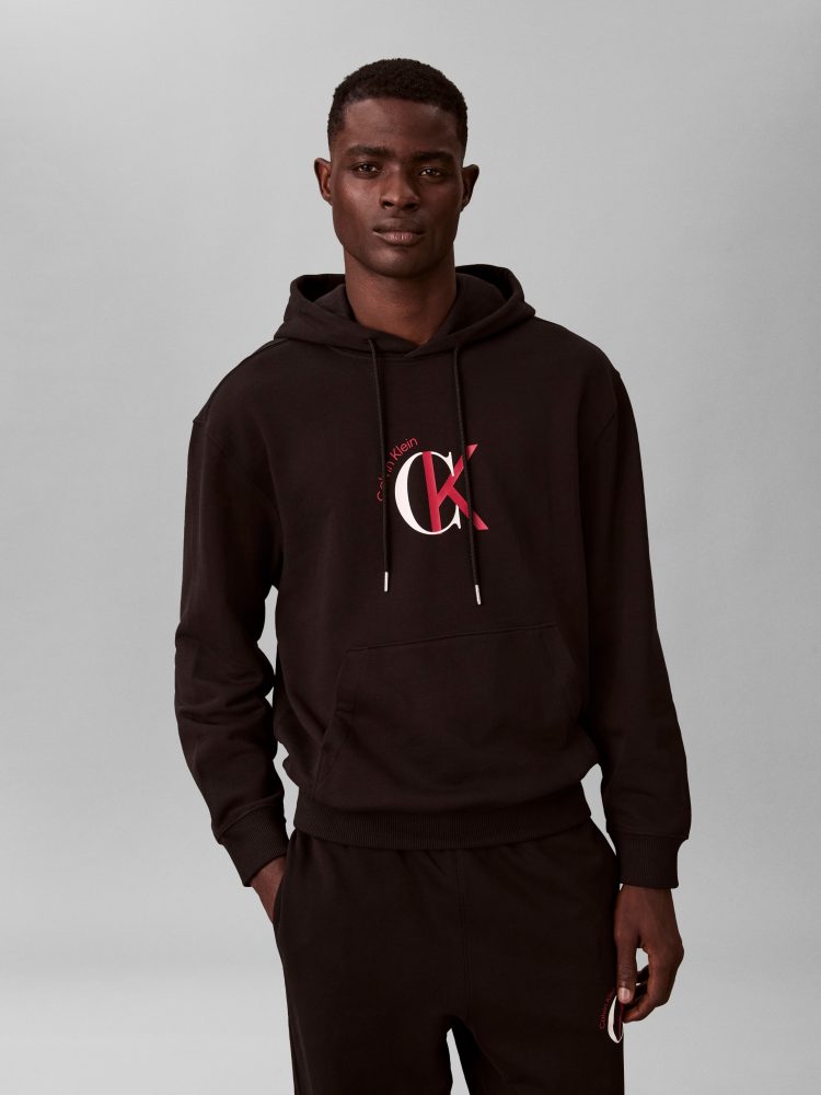 Calvin Klein Jeans - Hoodie, für Herren, Black, Größe M