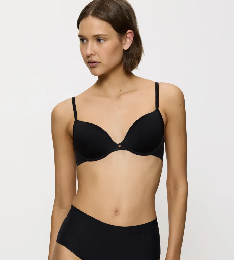 Triumph - Bügel-BH, wattiert, für Damen, Black, Größe 90A