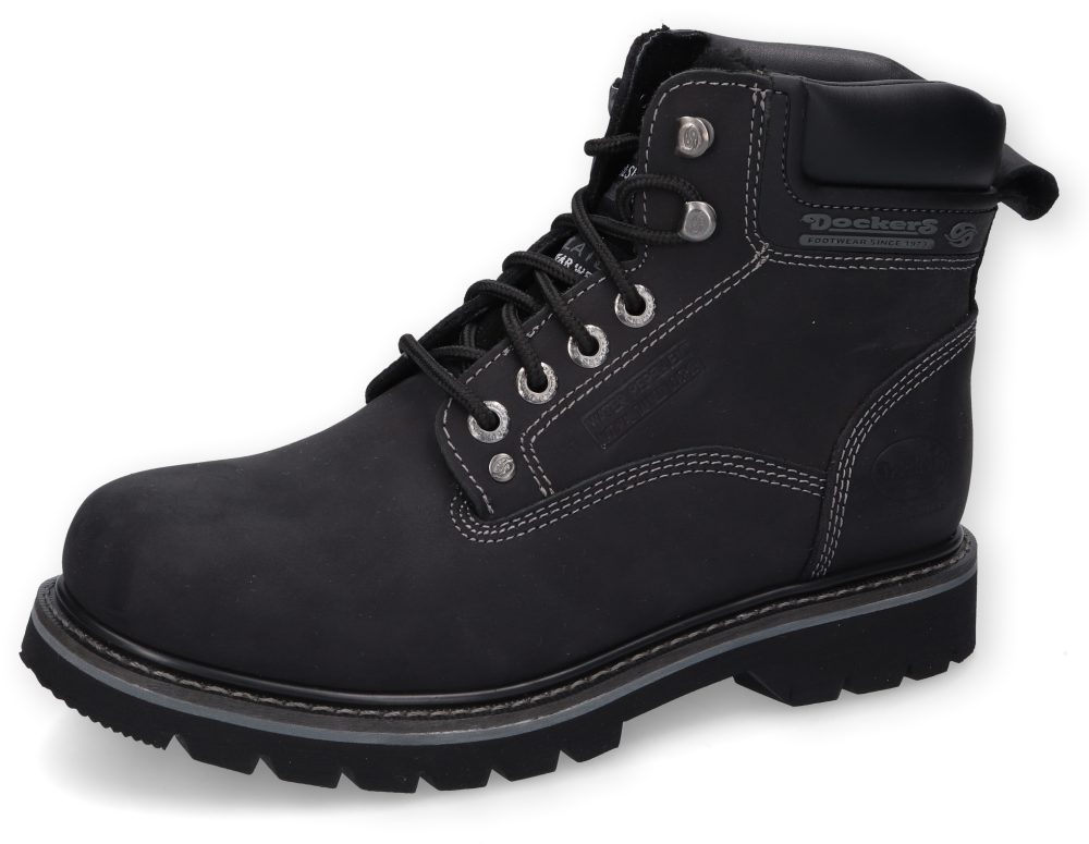 Dockers - Stiefelette, für Herren, Schwarz, Größe 43