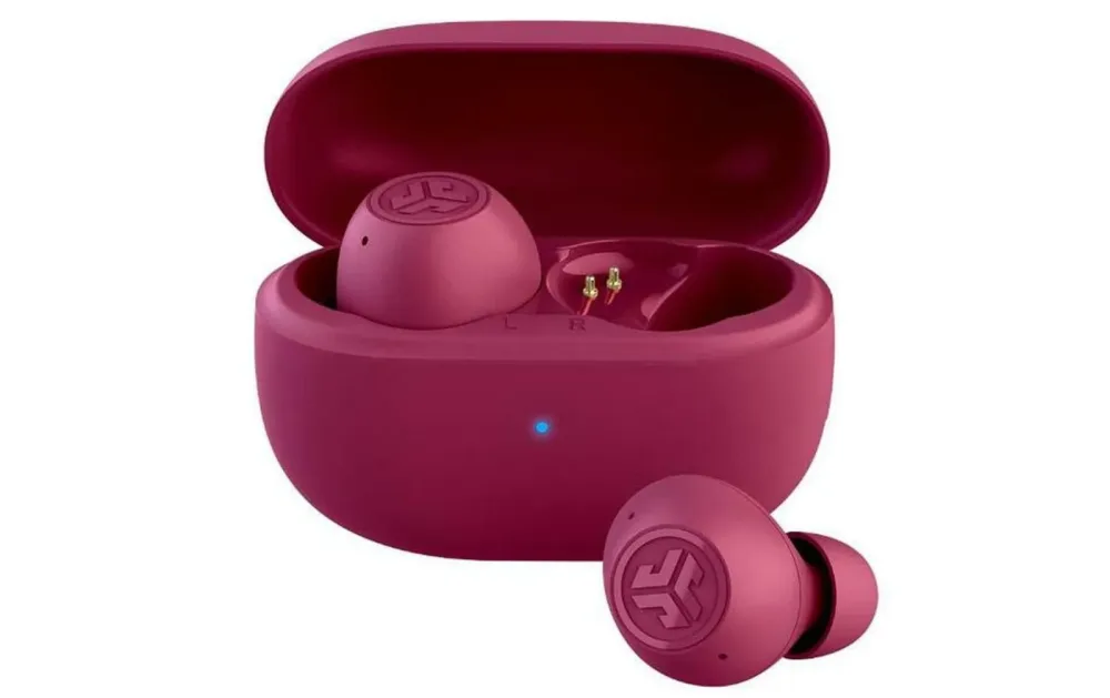 JLAB Go Pop ANC Earbuds IEUEBGOANCRFUC124 True Wireless, Fuschia