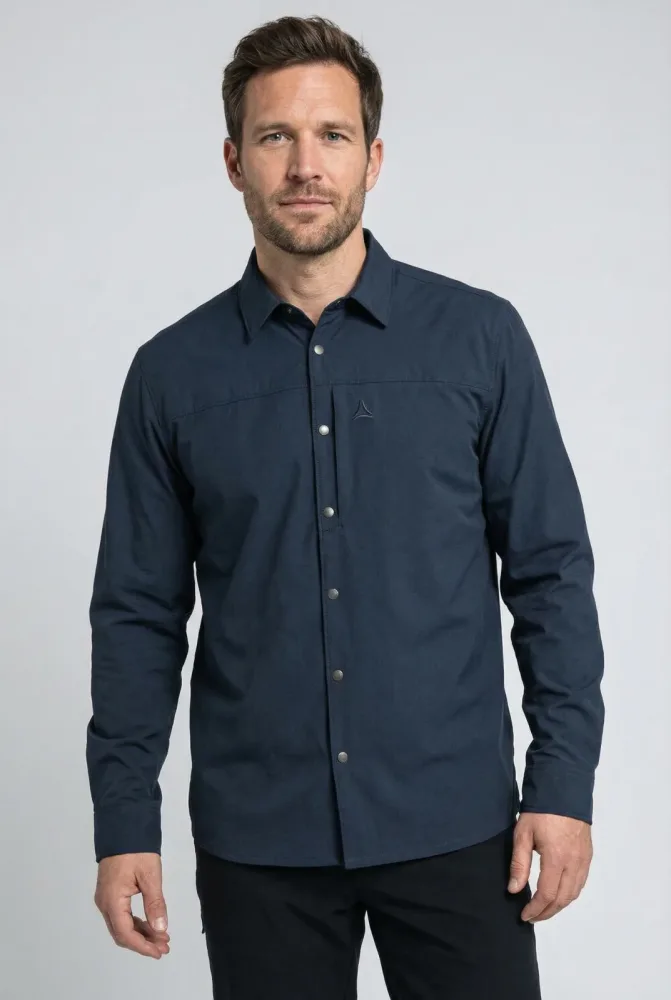 Schöffel Funktionshemd sportliche Passform, aus Polyester, sportlicher Stil
