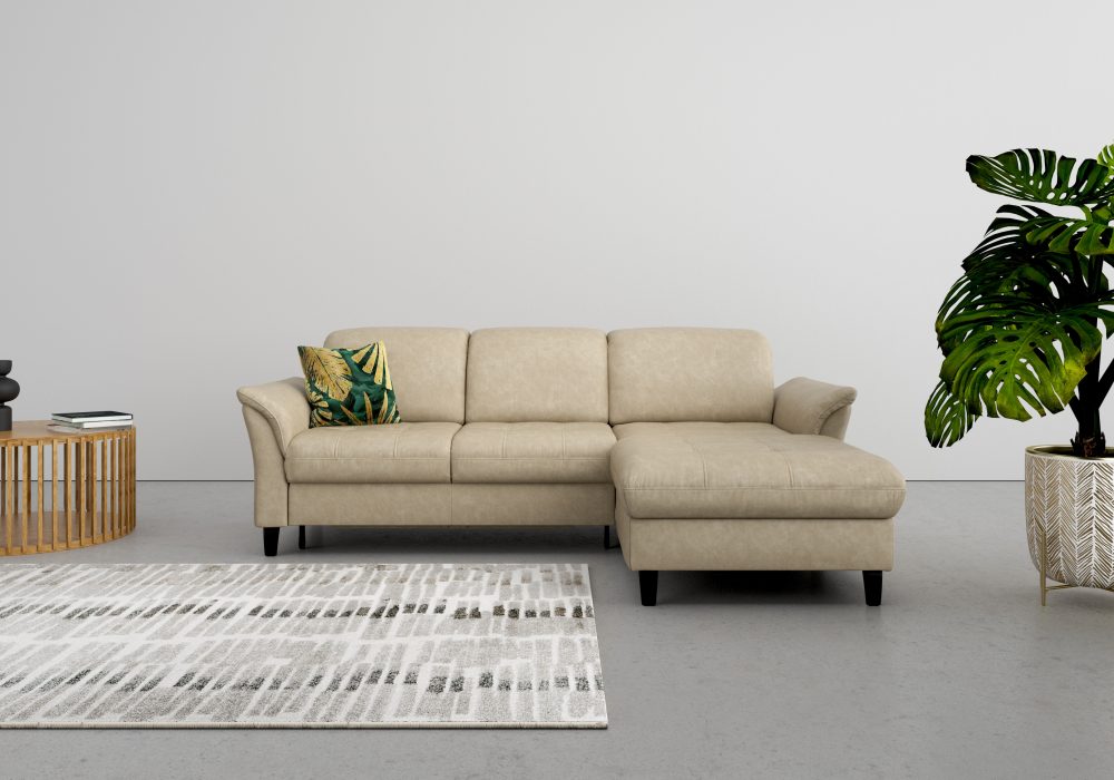 sit&more Ecksofa, wahlweise mit Kopfteilverstellung, Bettfunktion und Bettkasten