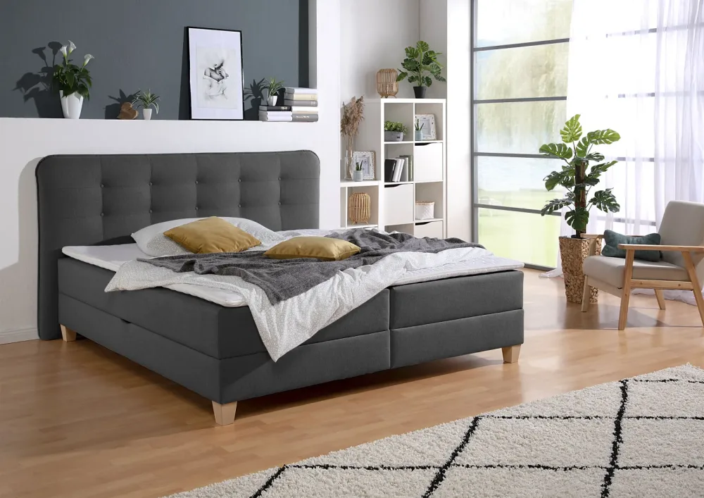 Home affaire Boxbett inklusive Kaltschaum-Topper und Bettkasten