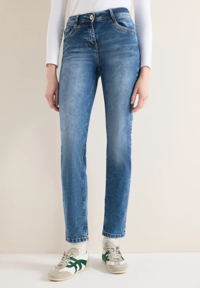 Cecil Straight-Jeans 