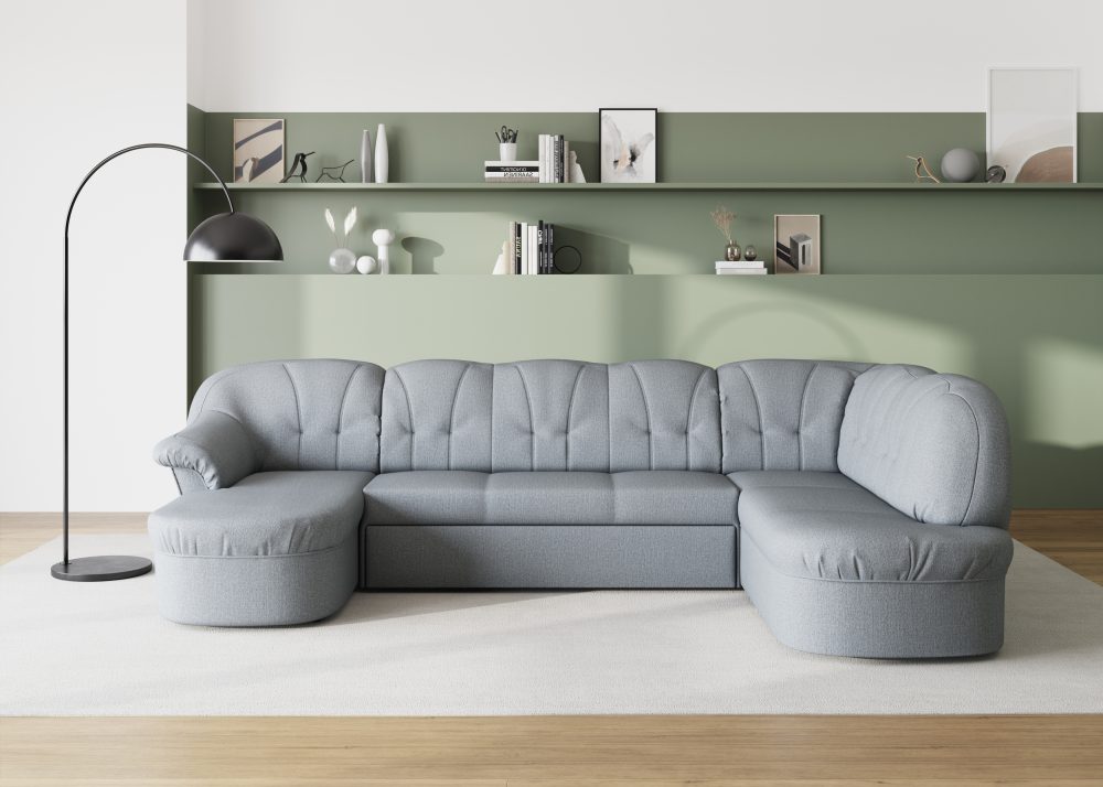 DOMO collection Wohnlandschaft »Pegnitz«, wahlweise mit Bettfunktion