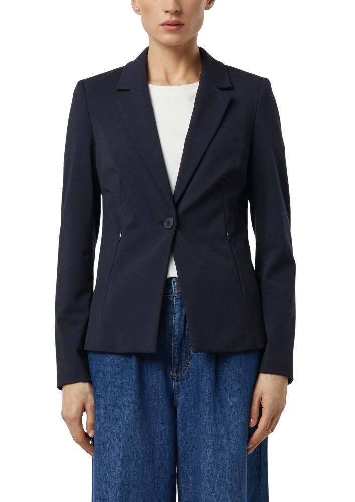 Comma - Blazer, für Damen, Blau, Größe 38