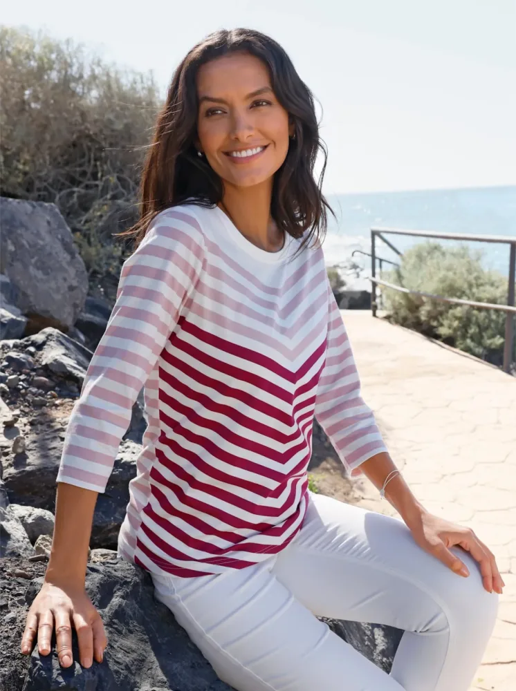 Casual Looks Print-Shirt 