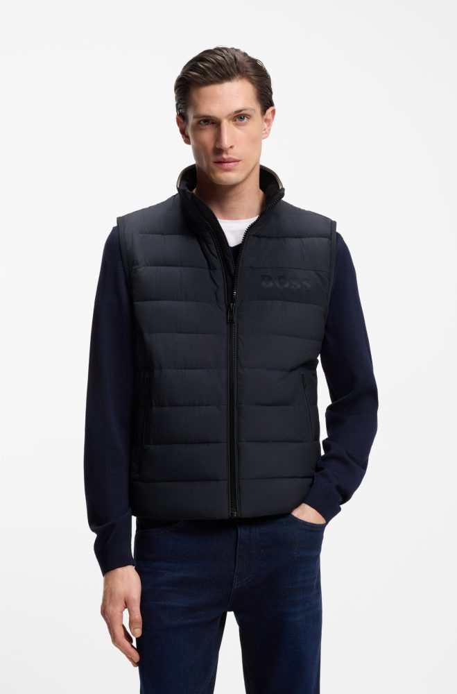 BOSS BLACK - Gilet, für Herren, Marine, Größe 52