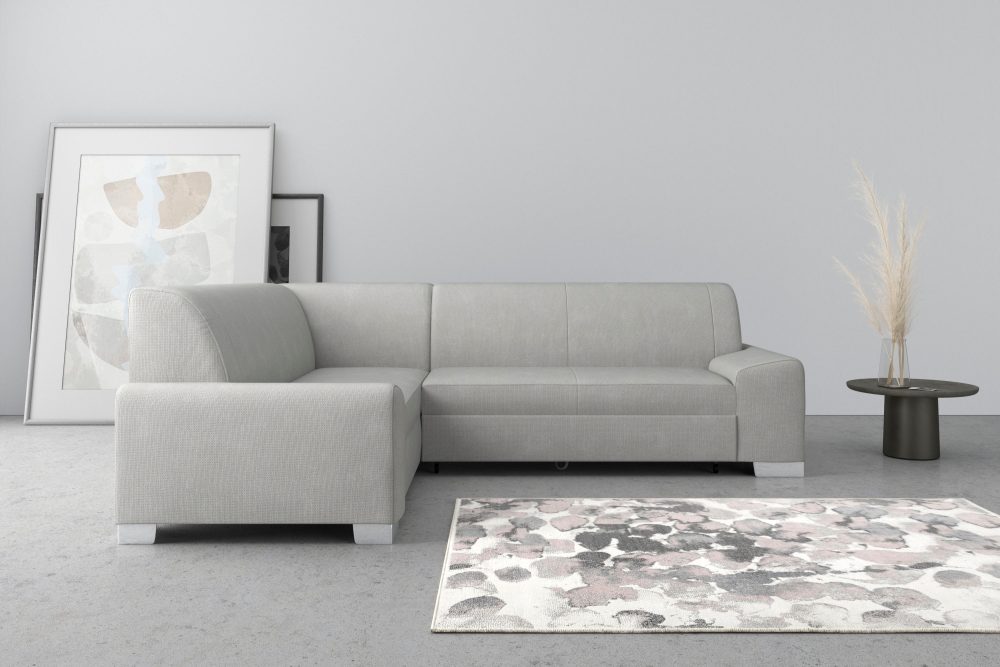 DOMO collection Ecksofa »Anzio«, Wahlweise mit Bettfunktion und Federkern