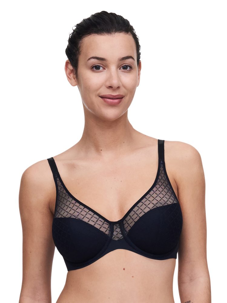 Chantelle - Bh, für Damen, Black, Größe 75/F