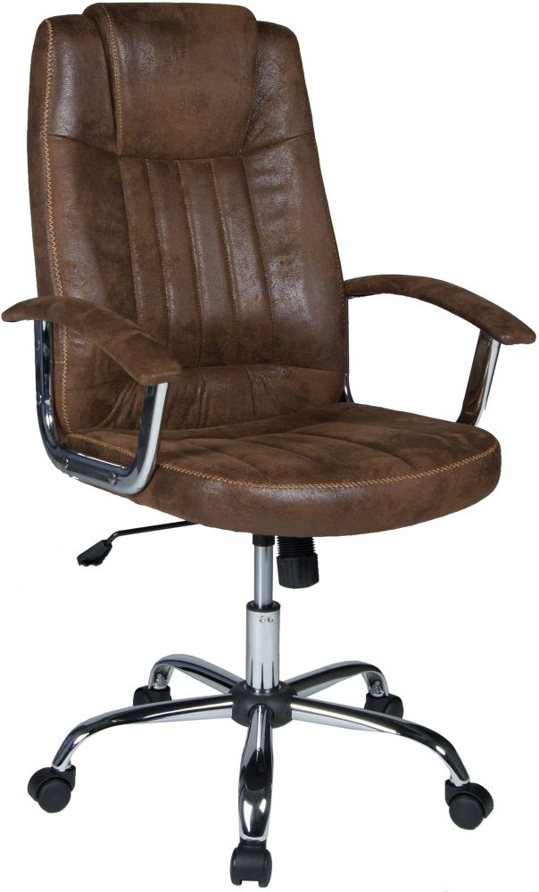 Chefsessel, Duo Collection, »Bill«, in Vintage-Optik mit gepolsterten Armlehnen