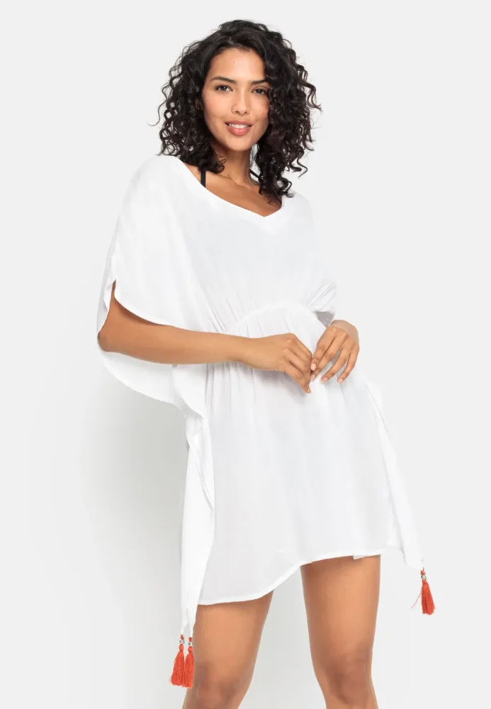 Lascana - Tunika, für Damen, Weiss Größe 42