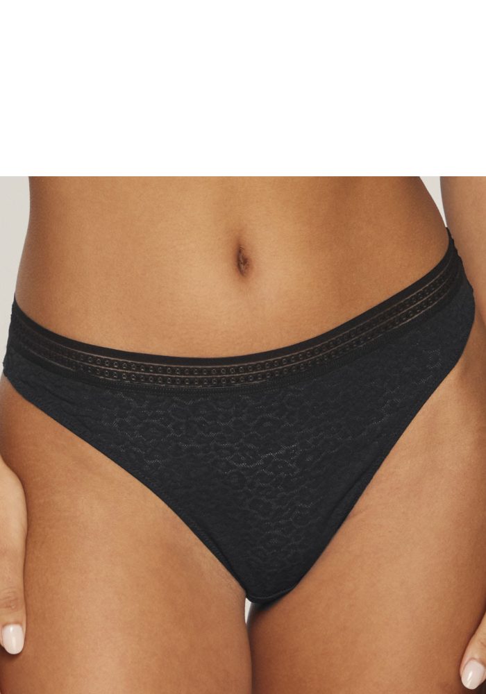 Lascana - String, für Damen, Black, Größe 42