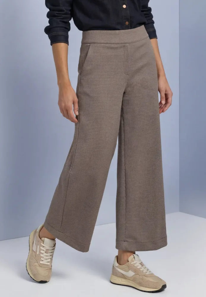 High Waist Culotte im Casual Fit