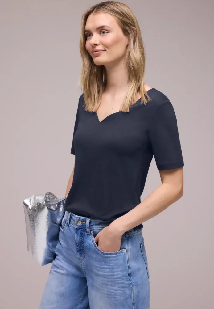 STREET ONE Kurzarmshirt 