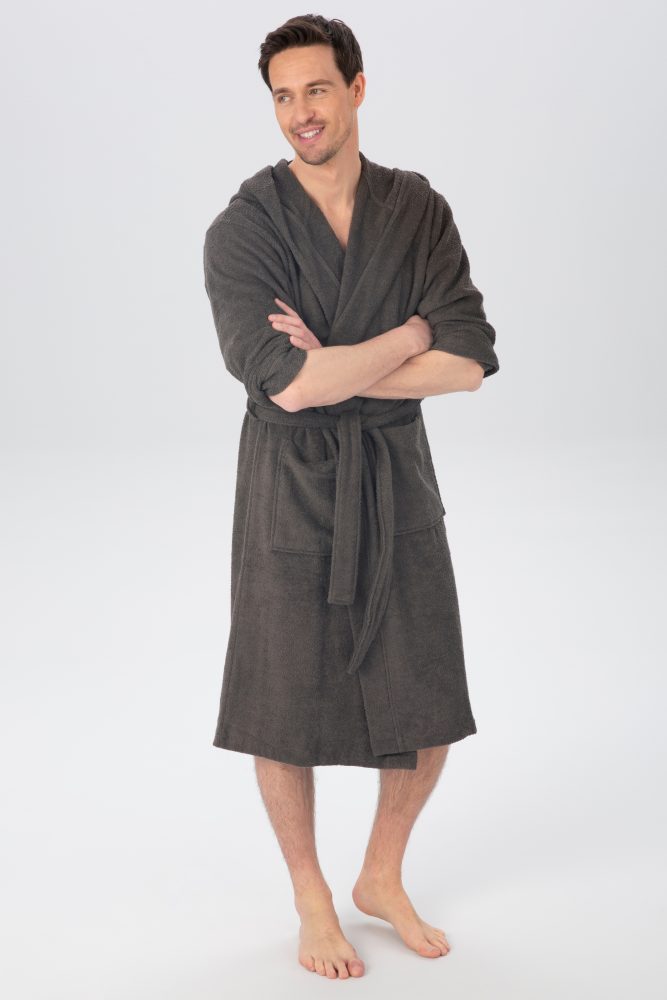 my home Unisex-Bademantel »Sanremo«, (1 St.), Taschen, Damen & Herren