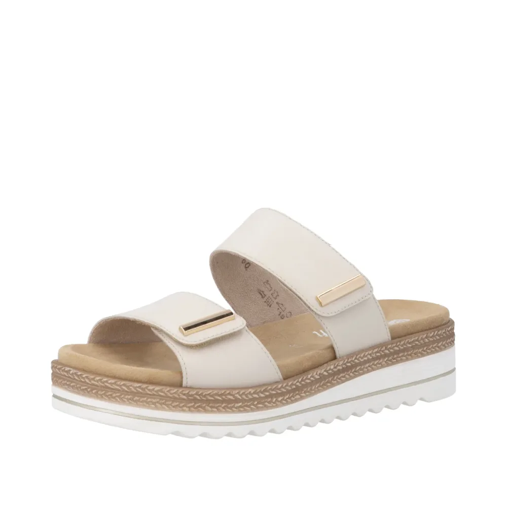 Remonte Pantolette Sommerschuh, Hausschuh, Plateauschuh mit Softfussbett