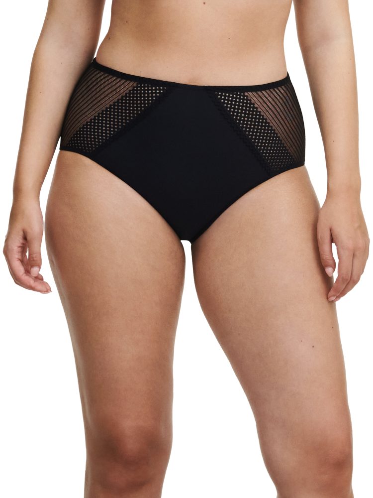 Chantelle - Slip hohe Taille, für Damen, Black, Größe 42