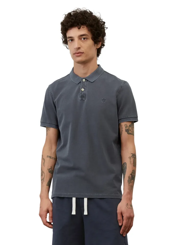 Marc O'Polo - Poloshirt, kurzarm, für Herren, Marine, Größe S