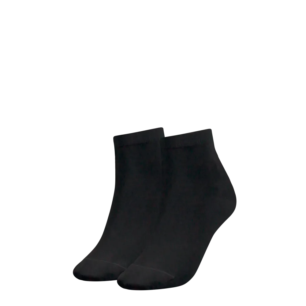 Tommy Hilfiger - Duopack, Sneaker Socken, für Damen, Black, Größe 35-38