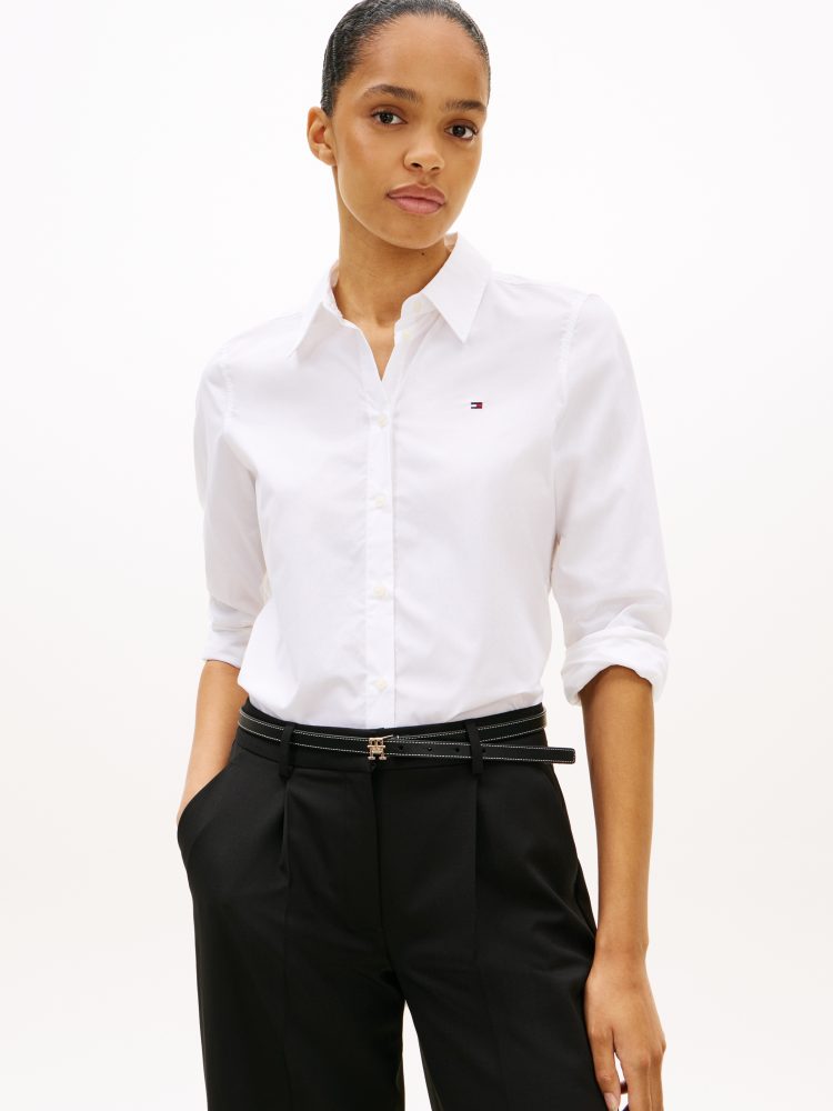 Tommy Hilfiger - Hemd, für Damen, Weiss, Größe 42