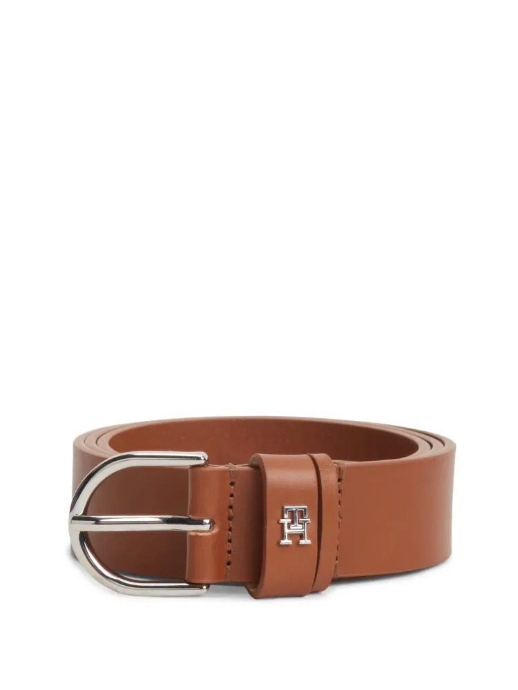 Tommy Hilfiger - Ledergürtel, für Damen, Cognac, Größe 85