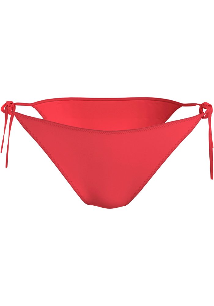 Calvin Klein Swimwear Bikini-Hose »STRING SIDE TIE«, mit grossem Logo hinten