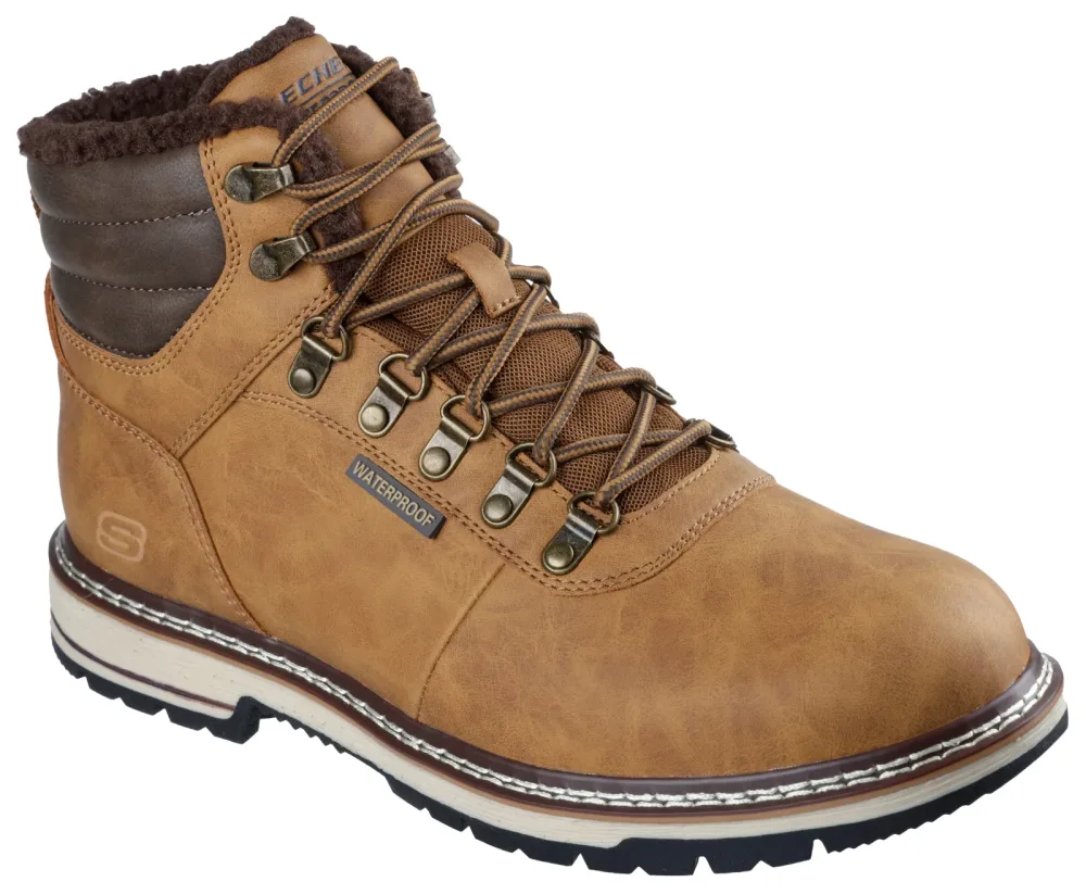 Skechers Schnürstiefel für Herren braun