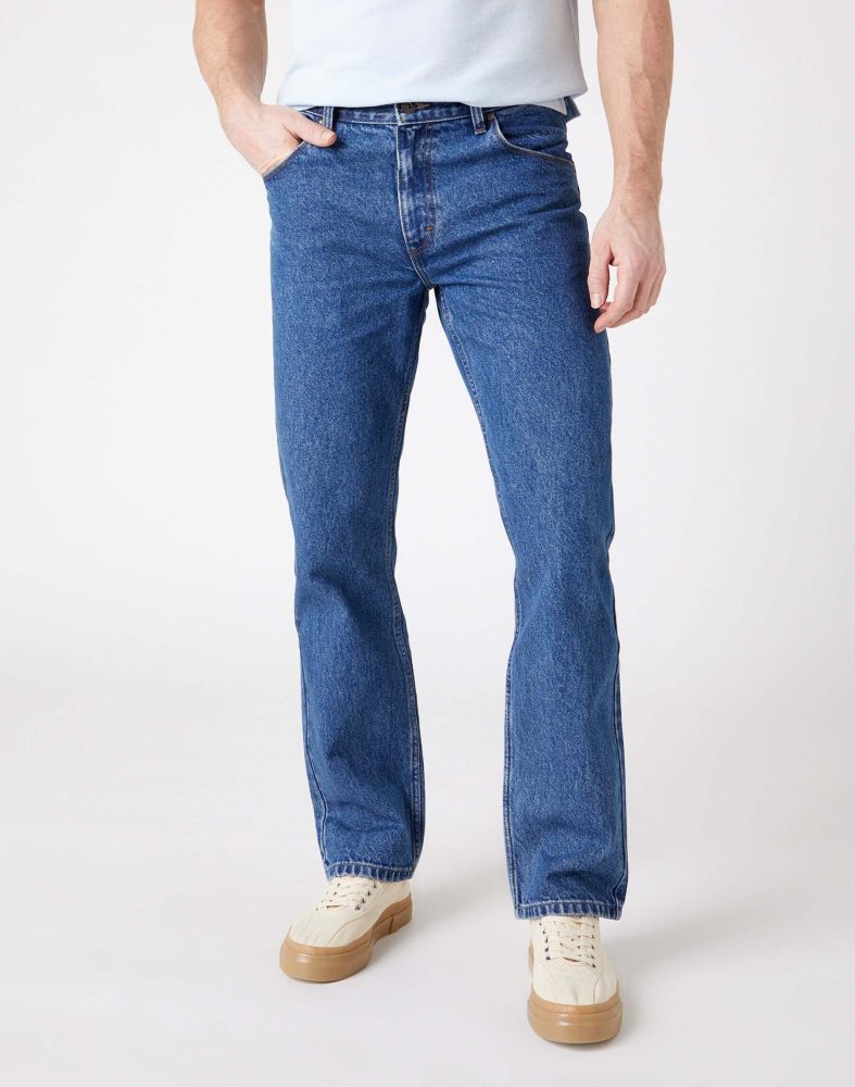 Wrangler - Jeans Straight, für Herren, Blau, Größe W32/L32