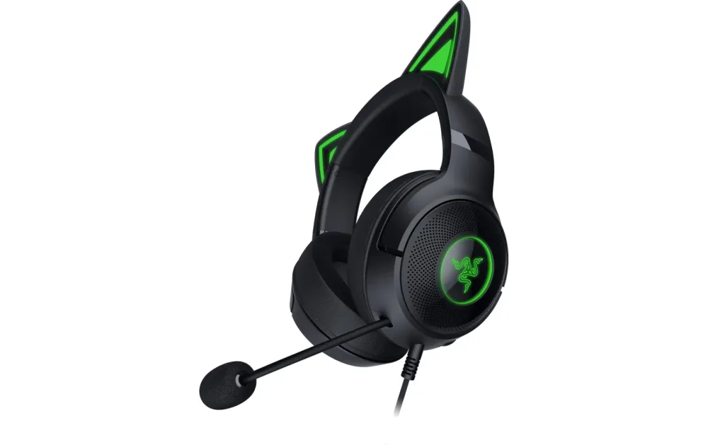 Razer Kraken Kitty V2 Black Headset – Gaming Headset/Gaming Kopfhörer