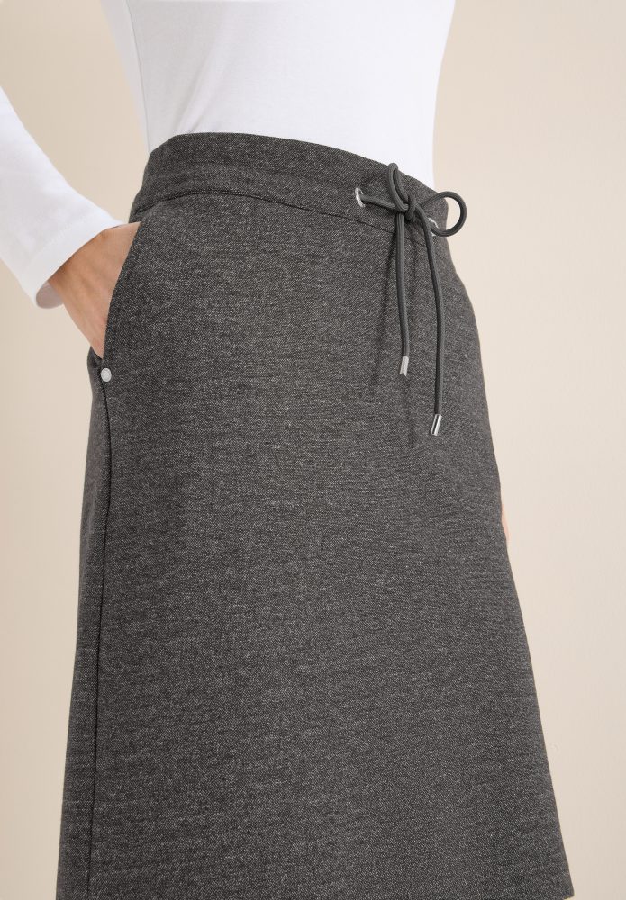 Cecil Minirock Two-Tone Melange Jogg Skirt