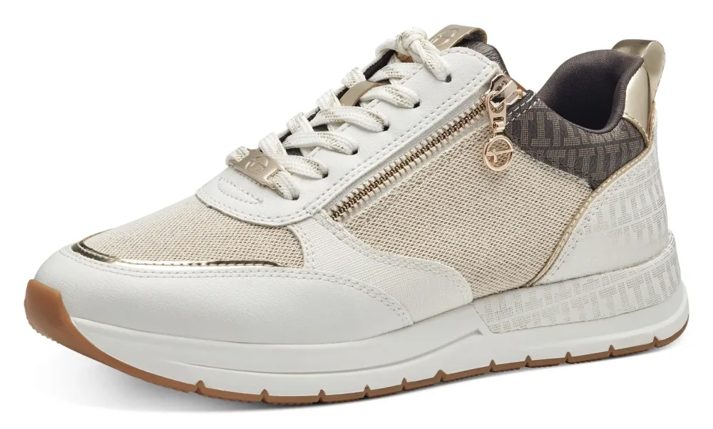 Tamaris - Sneaker 1-23732-41, für Damen, Elfenbein, Größe 41