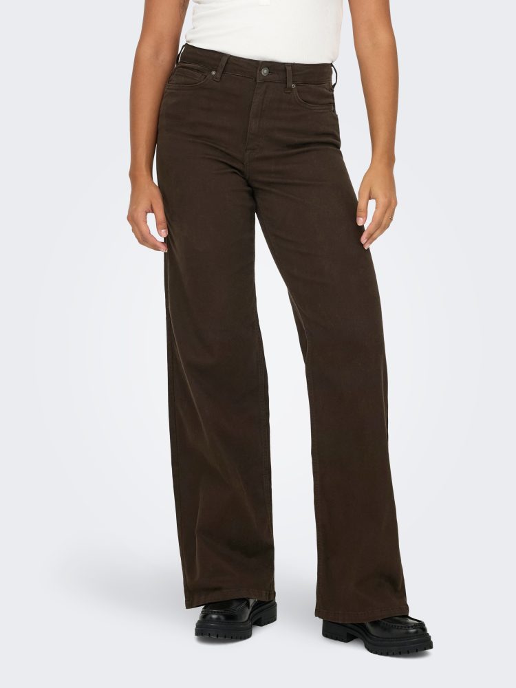 Only - Jeans, für Damen, Dunkelbraun, Größe M