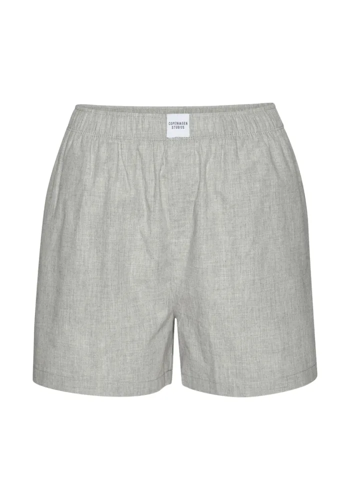 Copenhagen Studios Pyjamashorts aus fein gewebter Baumwoll-Qualität