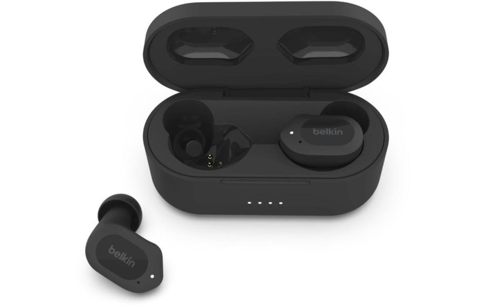 Belkin - Belkin SOUNDFORM Play Kopfhörer Kabellos im Ohr AnrufeMusik USB Typ-C Bluetooth Schwarz