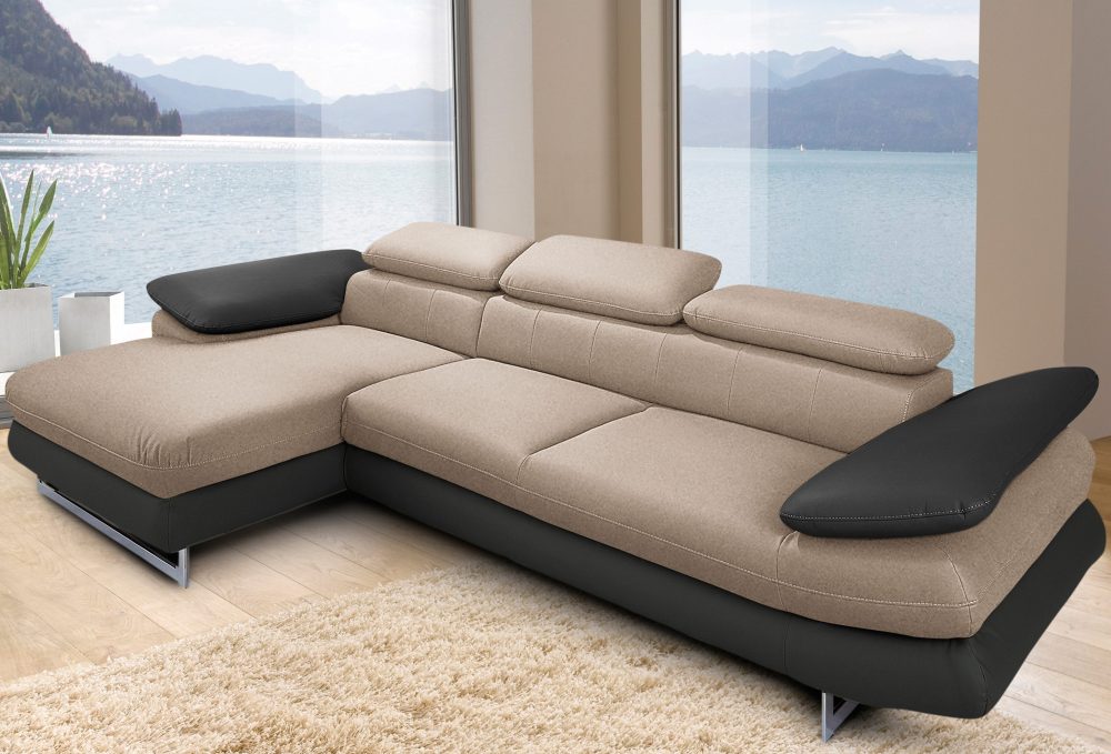 INOSIGN Ecksofa »Solution2«, wahlweise mit Bettfunktion