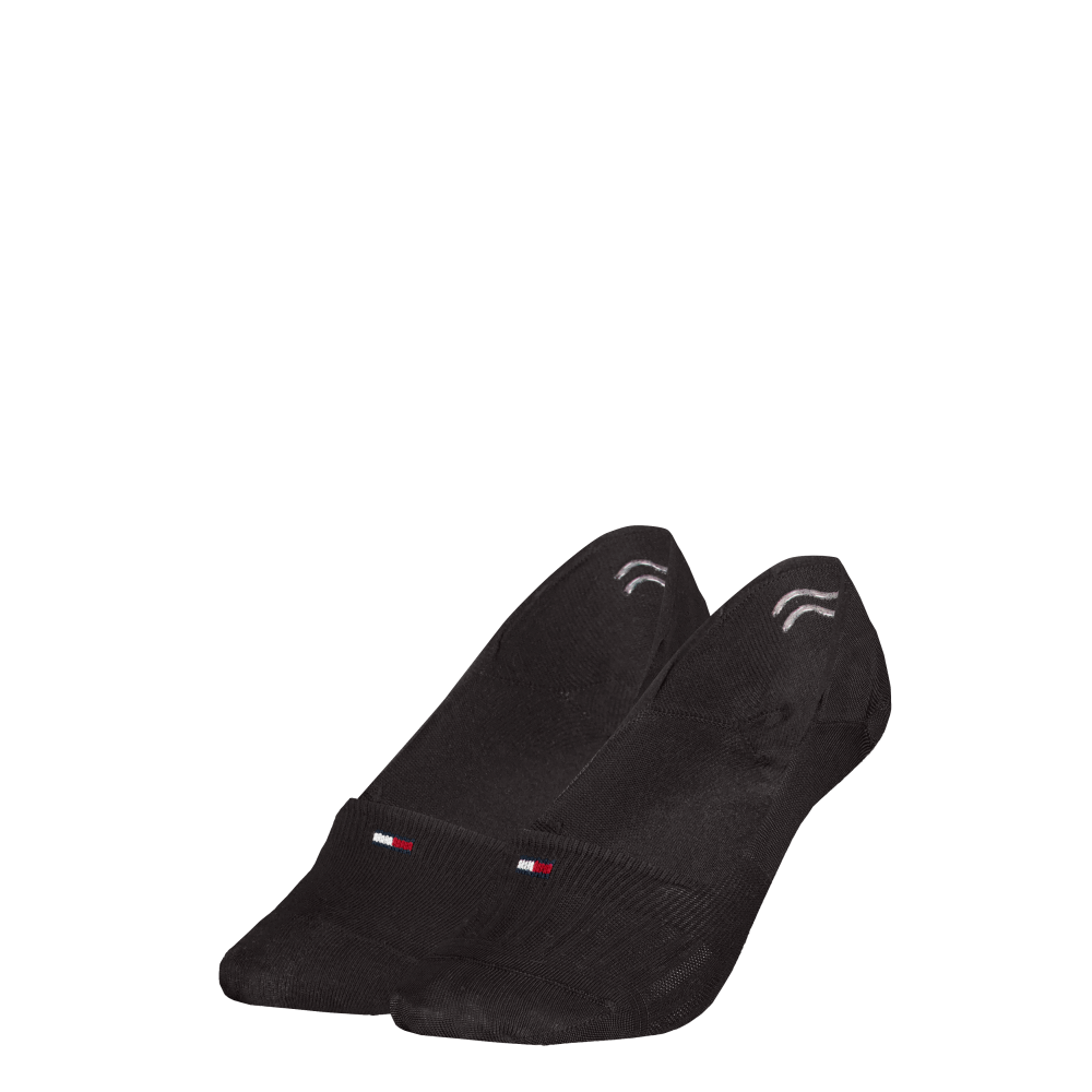 Tommy Hilfiger - Duopack, Füsslinge, für Damen, Black, Größe 39-42