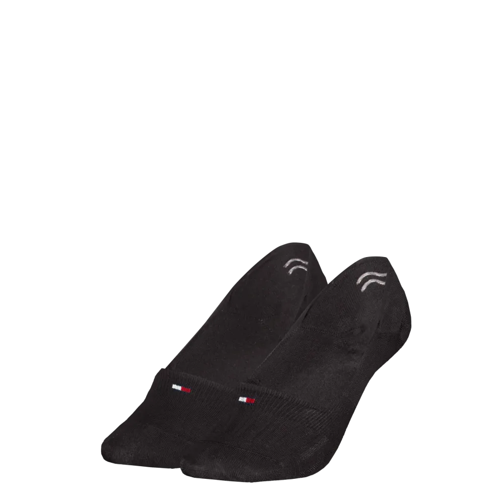 Tommy Hilfiger - Duopack, Füsslinge, für Damen, Black, Größe 39-42