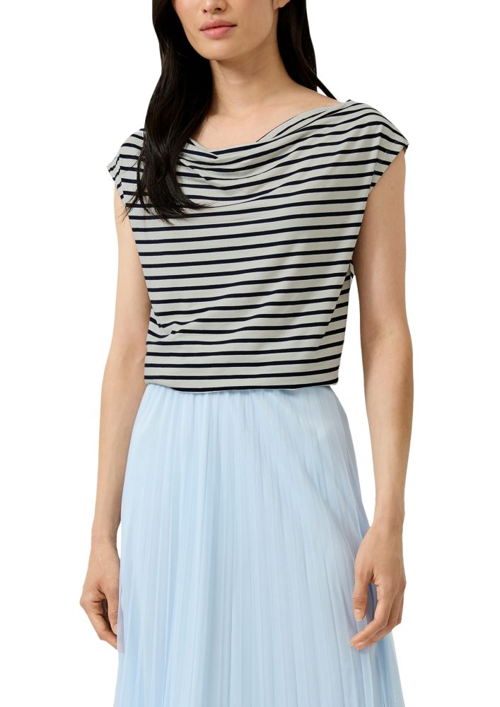 S. Oliver Black Label - T-Shirt, für Damen, Multicolor, Größe 38