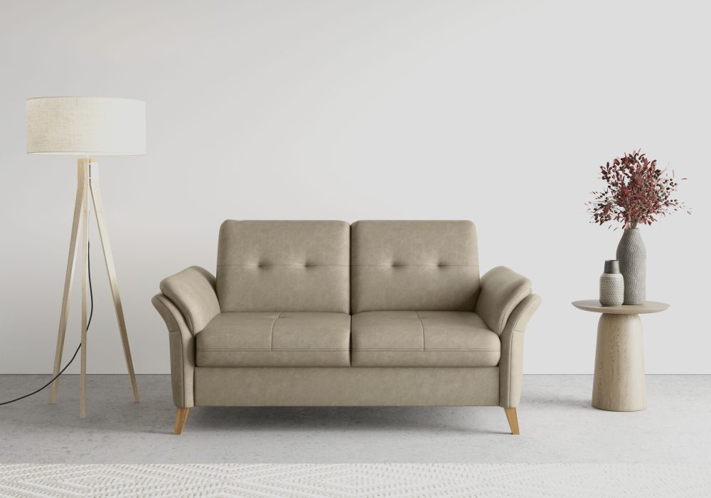 sit&more 2-Sitzer »Göteborg«, inklusive Sitztiefenverstellung und Federkern