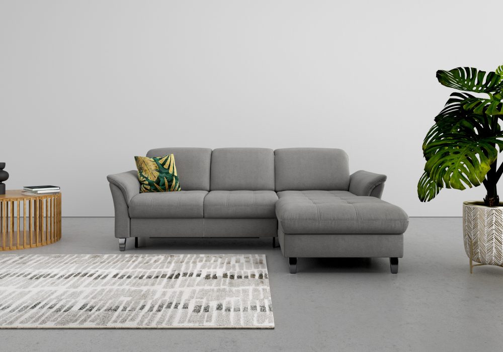 sit&more Ecksofa, wahlweise mit Kopfteilverstellung, Bettfunktion und Bettkasten