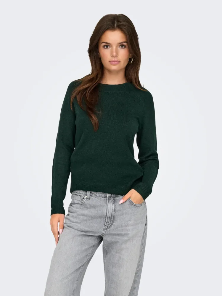 Only - Pullover, für Damen, Smaragdgrün, Größe XL