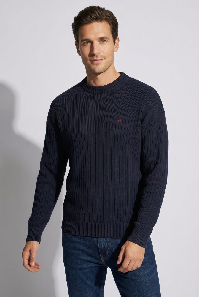 Calvin Klein Jeans - Pullover, für Herren, Marine, Größe XXL