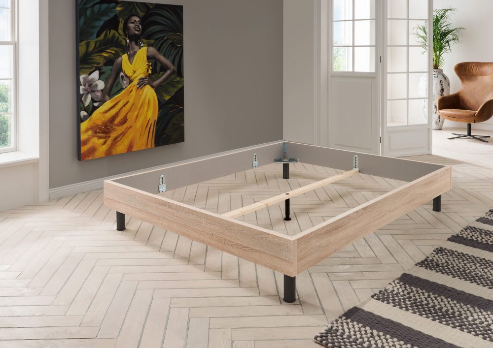 Wimex Bett »Easy, grosse Auswahl an Grössen und Farben, auch in Komforthöhe«, (Made in Germany), ohne Kopfteil, ideal unter Dachschrägen oder Fenster