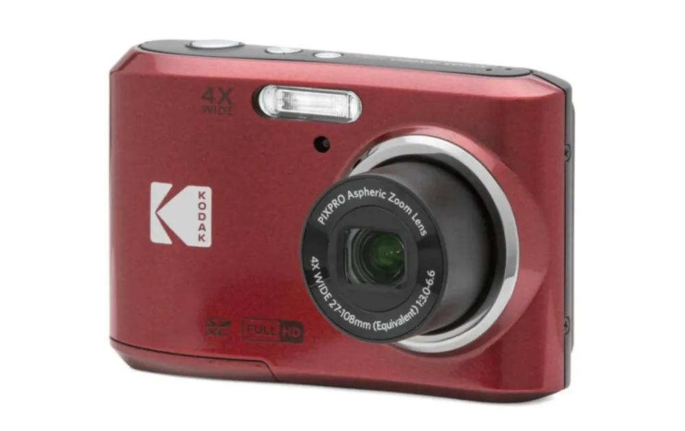 Kodak -  Digitalkamera Pixpro FZ45 CMOS 4x 16MP Rot