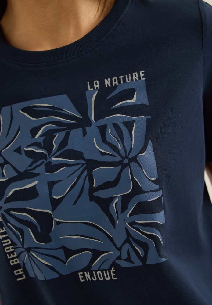 Cecil Kurzarmshirt Sommershirt mit Frontprint